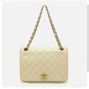 Authentic CHANEL - Vintage Single Flap Matalesse bag